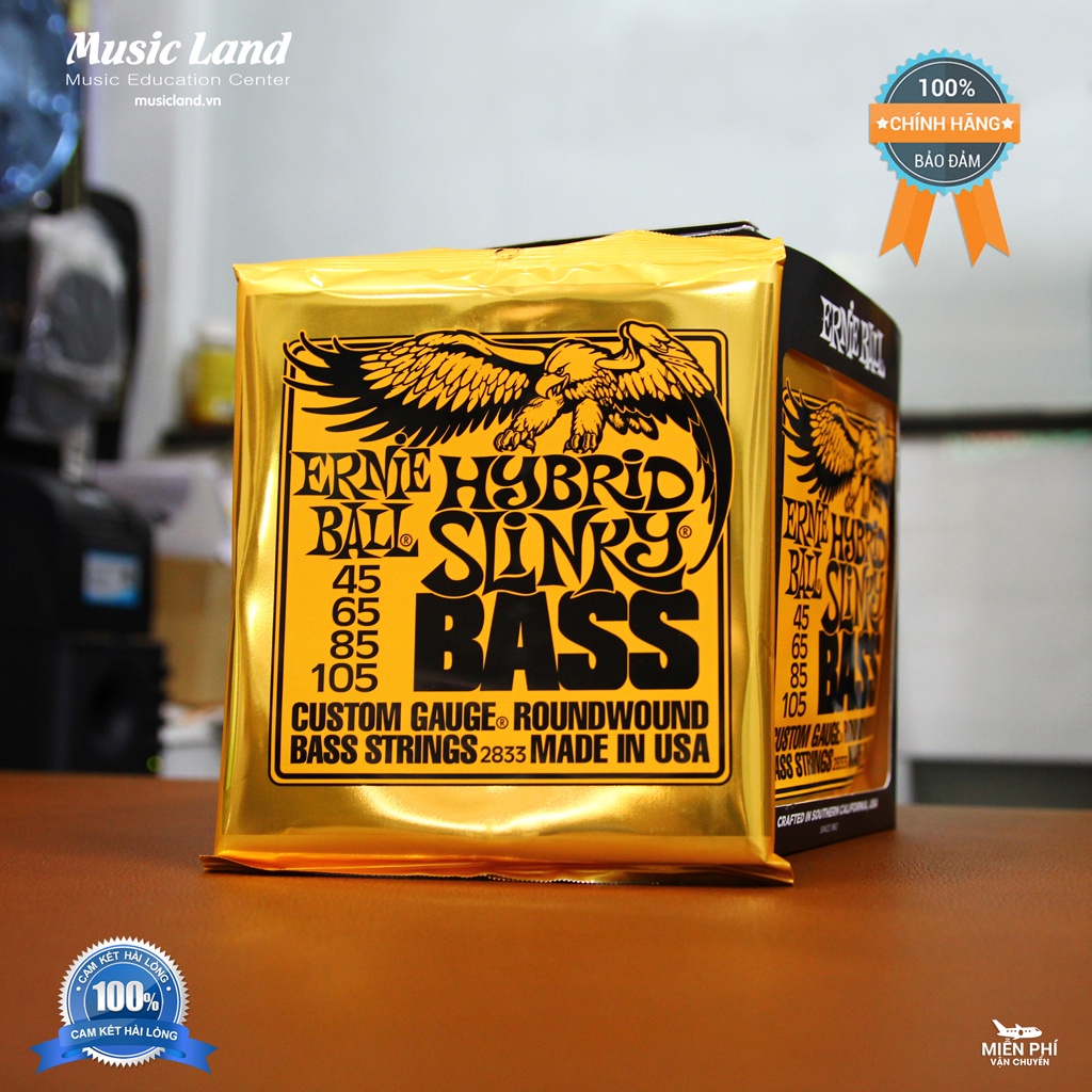 Dây Đàn Guitar Bass Điện Ernie Ball 2833 – Chính hãng