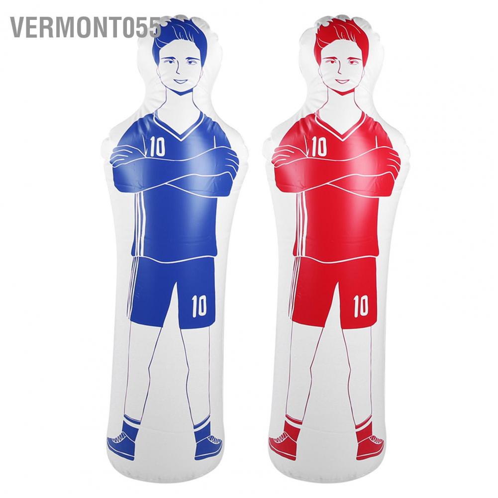 Có thể bán buôn Đào tạo bóng đá bơm hơi Dummy Tumbler Soccer 0,35m PVC Boxing Punching Bag 40x160cm Vermont055 Hàng giao ngay