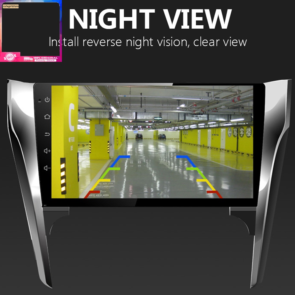 Camera chiếu hậu 8 bóng LED hỗ trợ tầm nhìn ban đêm dễ thương cho xe hơi | BigBuy360 - bigbuy360.vn