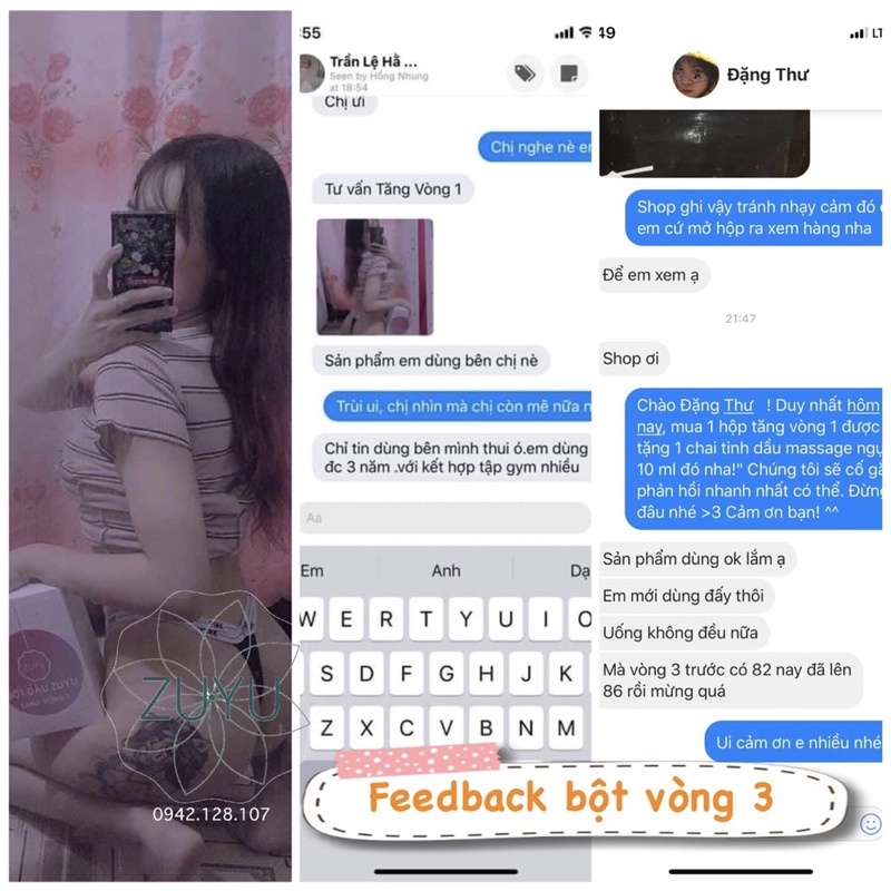 Bột đậu ZuYu ngũ cốc rang xay từ đậu và hạt