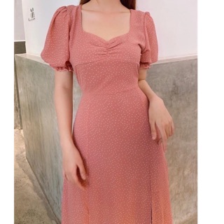 Đầm suông ❤️freeship❤️ đầm thiết kế chợ an đông