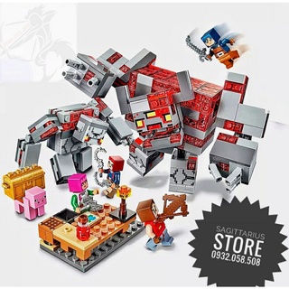 Lego minecraft no.157 lắp ráp cuộc chiến tại nông trại