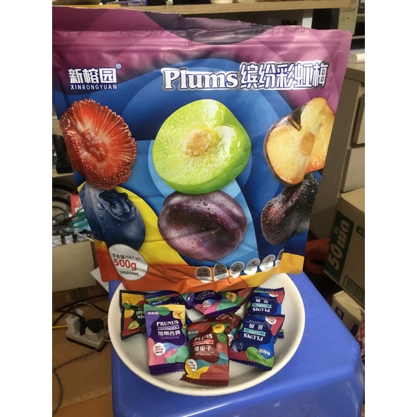 KẸO Ô MAI MIX 6 VỊ 500g