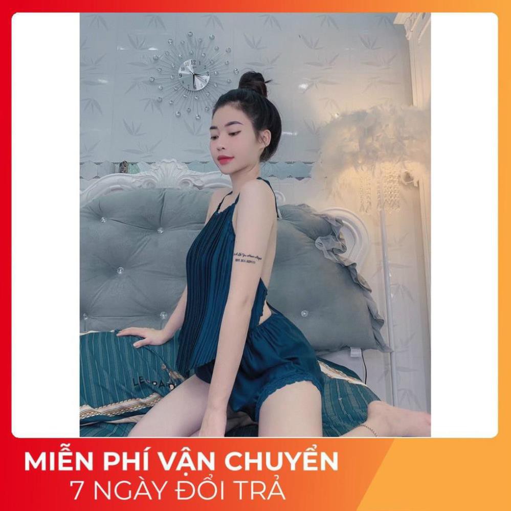 Đồ ngủ sexy nữ 💫 FREE SHIP 💫Đồ ngủ sexy lụa phi hai dây chất mịn quyến rũ, BODAPLY | BigBuy360 - bigbuy360.vn