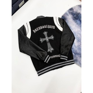 Áo khoác nỉ nam YSL bomber spf