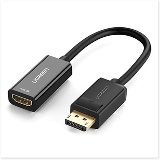 Cổng chuyển DISPLAY PORT to HDMI hỗ trợ 4kx2k Ugreen 40363 -20cm Hàng Chính Hãng