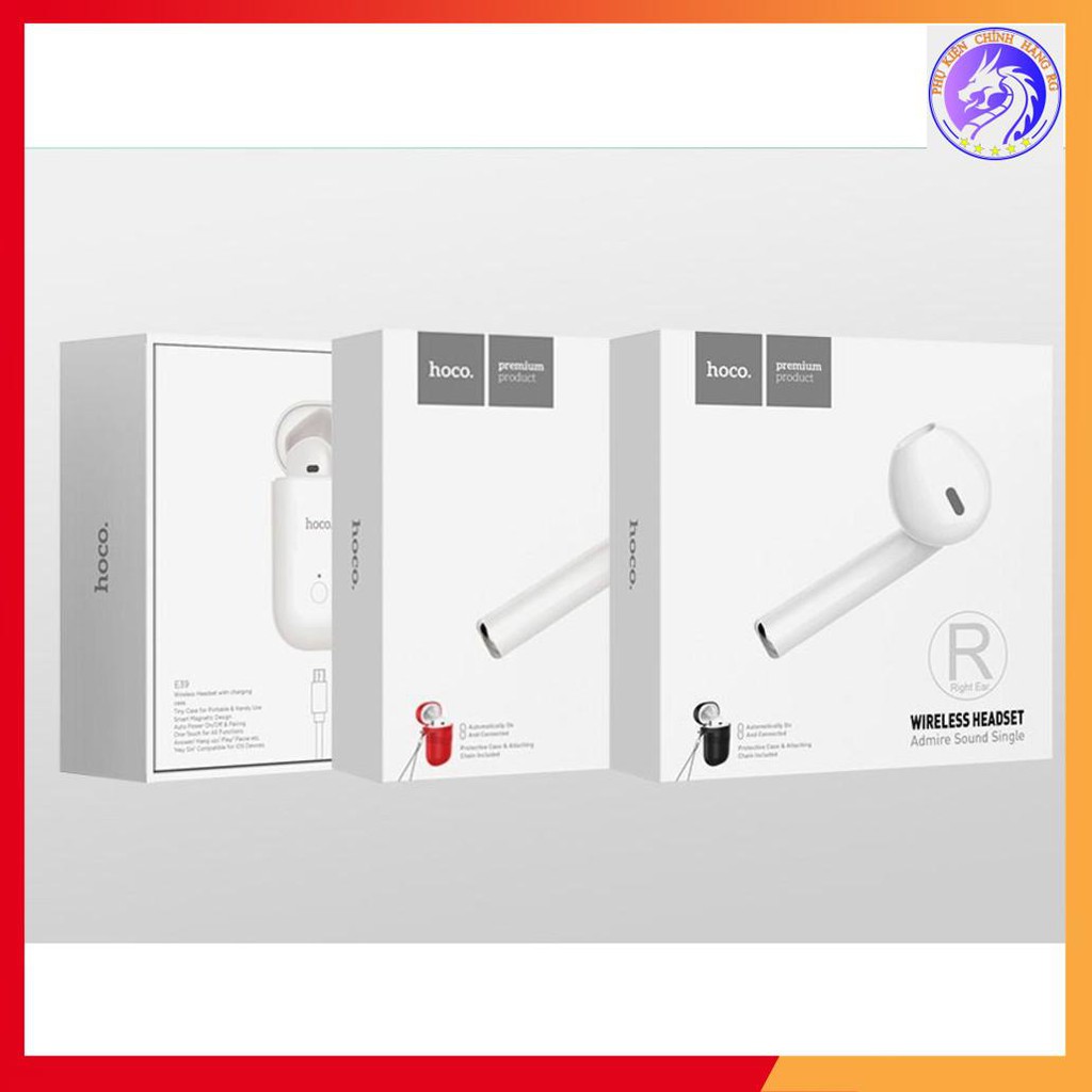 [Mã ELFLASH5 giảm 20K đơn 50K] Tai Nghe Bluetooth Hoco E39 / E39L V5.0 Chính Hãng Kèm Dock Sạc - BH 12 Tháng | BigBuy360 - bigbuy360.vn