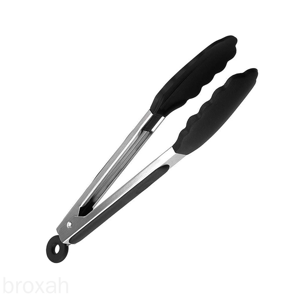 Kẹp Gắp Thức Ăn Bằng Thép Không Gỉ 9 Inch