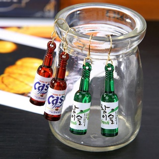 Khuyên tai HANDMADE hình chai rượu