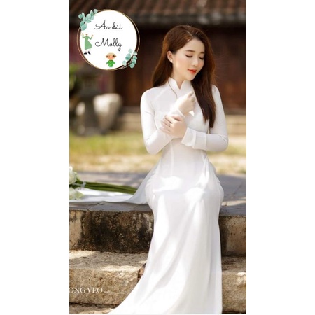 Áo dài trắng học sinh_ có bigsize