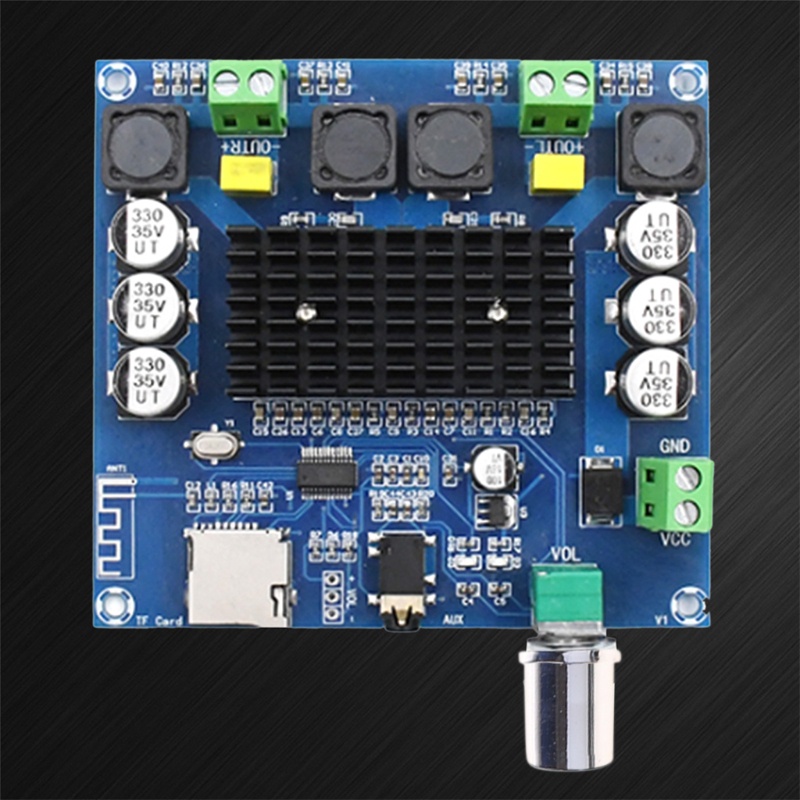 Bảng Mạch Khuếch Đại Âm Thanh Kỹ Thuật Số zzz XH-A105 Bluetooth 5.0 TDA7498 2x100W