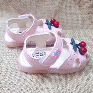 Sandal cherry bé gái chiều dài bàn chân 11.5cm
