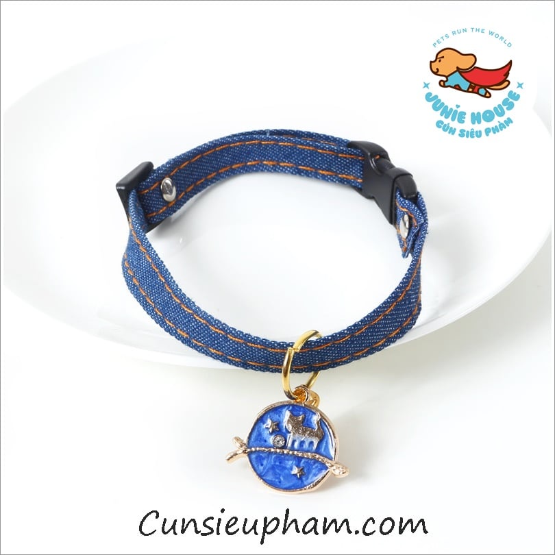 Vòng cổ charm xinh đẹp cho chó mèo