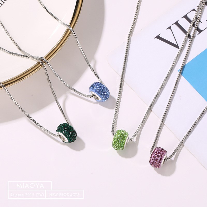 Mặt vòng cổ lỗ lớn đính đá toàn diện