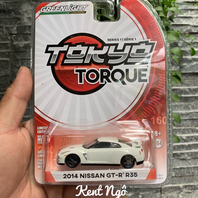 Greenlight - 2014 Nissan GT-R R35 - Xe mô hình tỉ lệ 1/64