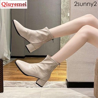Giày boot đế dày size lớn phong cách cá tính cho nữ