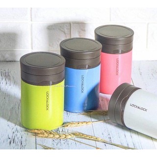 Hộp Giữ Nhiệt Đựng Thức Ăn Lock&Lock New Wave Food Jar LHC8024blu (500ml) Màu Xanh Dương - hàng Chính Hãng
