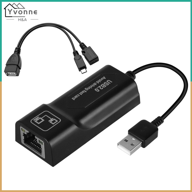 One Bộ Chuyển Đổi Kết Nối Mạng Lan Ethernet Tự Động Tương Thích Với Amazon Fire Tv 3 / Stick Gen 2 / 2
