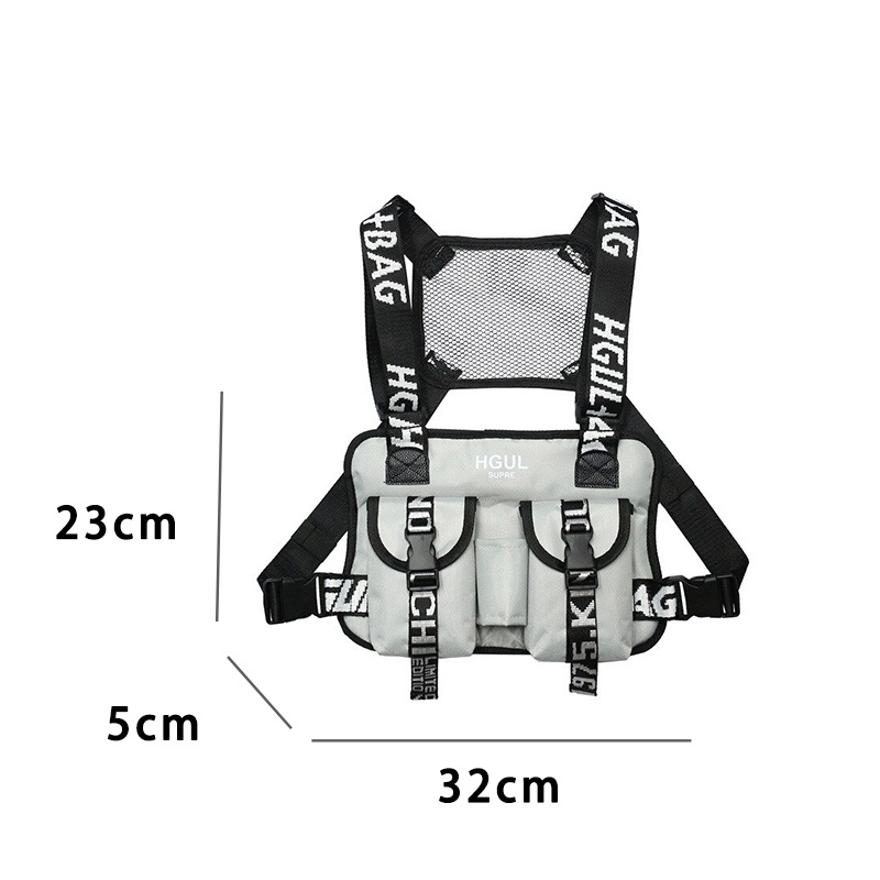 Túi đeo ngực kiểu áo không tay đa chức năng thích hợp mang du lịch  | BigBuy360 - bigbuy360.vn