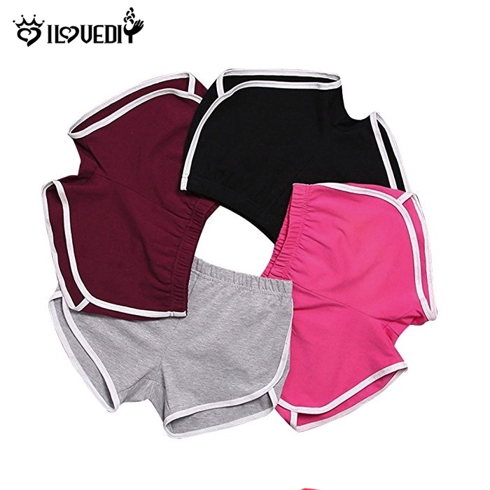[Nhãn hiệu ILOVEDIY] [Quần short thể dục mùa hè] [Tính năng mềm & thoáng khí] [Chất liệu polyester] [Thích hợp cho phụ nữ tập luyện, yoga, chạy bộ]