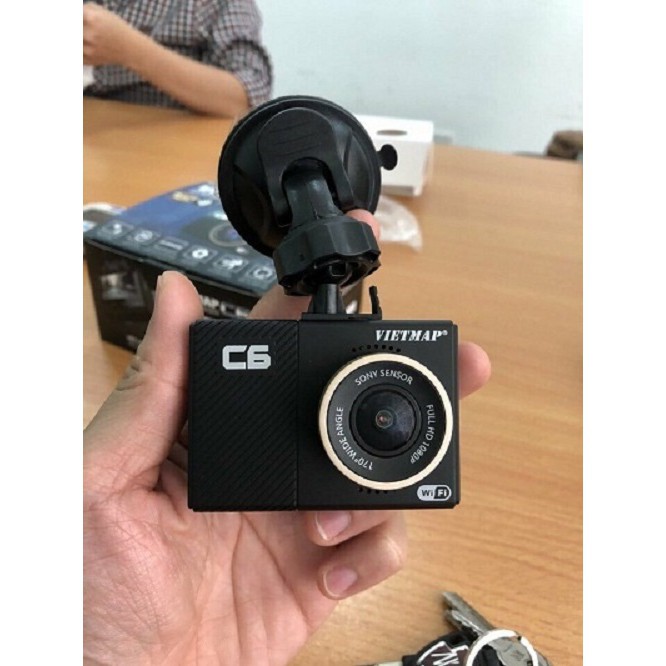 Camera hành trình Vietmap C6 Kết nối Wifi cảm biến Sony - Bảo hành 12 tháng chính hãng