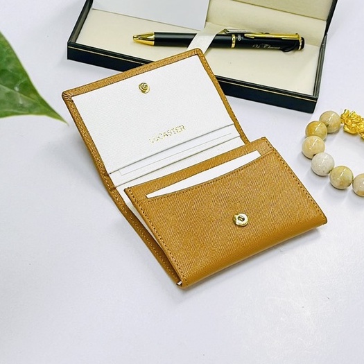 Ví nữ kiểu dáng hàn quốc ,ví nữ mini da safiano nhập khẩu chống thấm nước thời trang công sở .bh 12 thg có hộp tằng quà