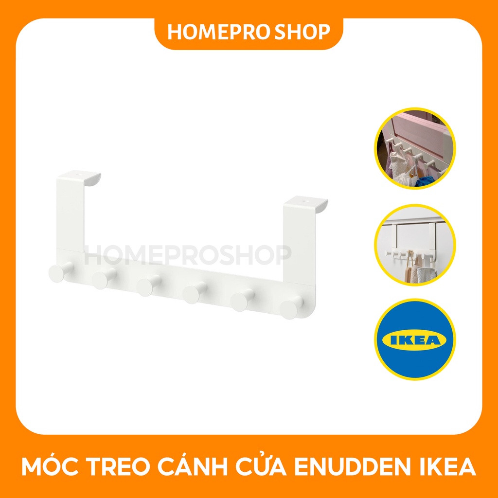 Móc treo cánh cửa ENUDDEN IKEA, Móc Treo Đồ ENUDDEN IKEA Nhỏ Gọn Tiện Lợi