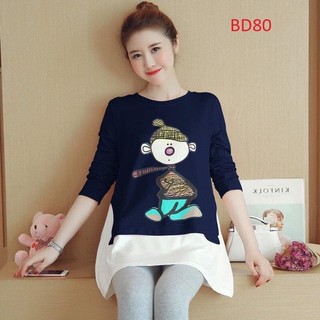 Áo bầu thu đông mẫu mới 2020