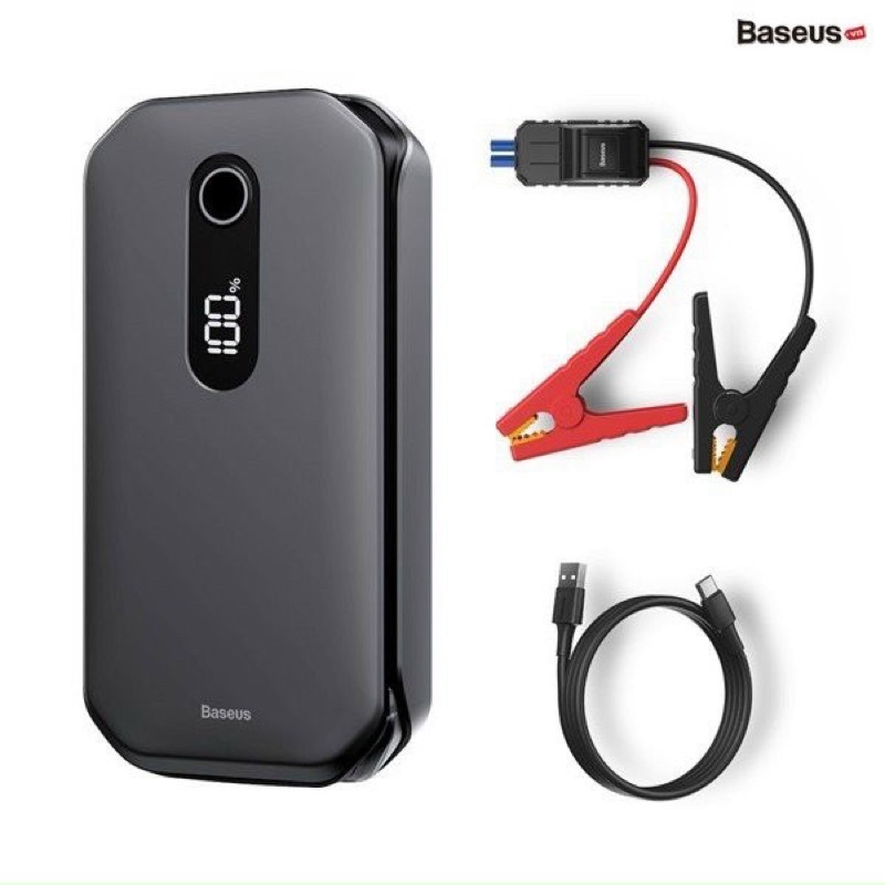 Bộ kích bình dùng cho xe hơi Baseus Super Energy Pro Car Jump Starter (5V/3A, 3in1, 12,000mAh Power Bank)