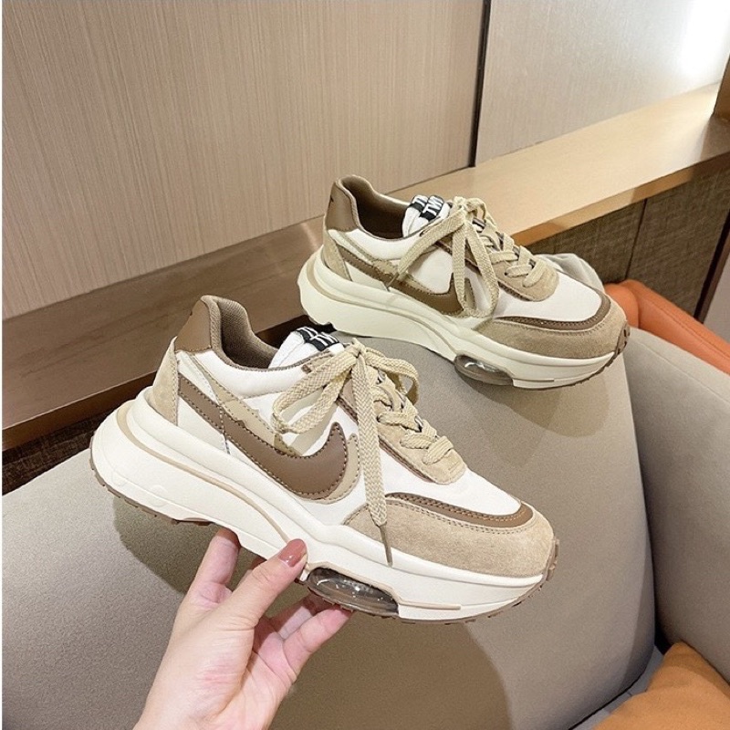 Giày thể thao sneaker phẩy kem fullbox hàng quảng châu cao cấp