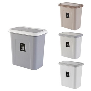 Thùng rác vuông cài cạnh cánh tủ bếp