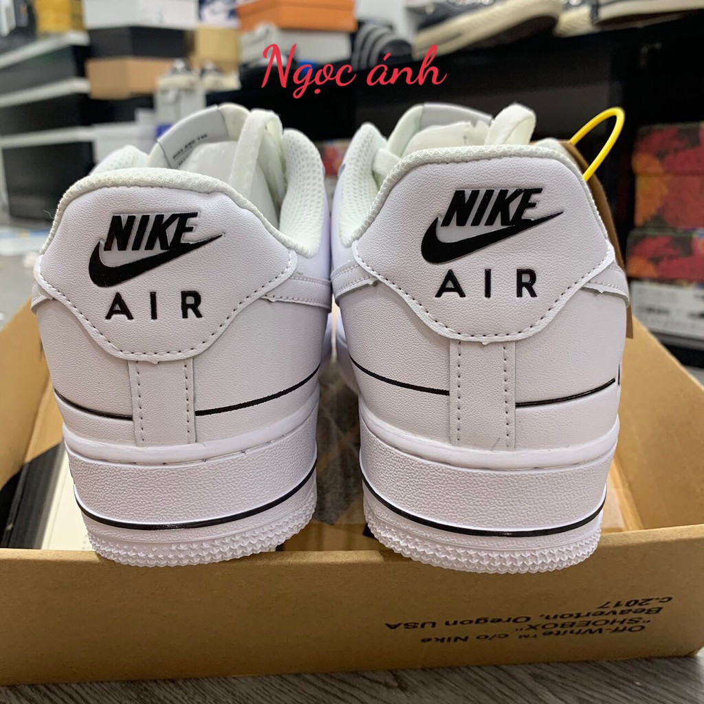 Giày af1 trắng SWOOSH siêu  cấp,full phụ kiện