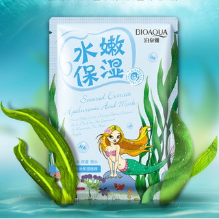 Mặt nạ Bioaqua chứa axit hyaluronic dưỡng ẩm/ kiểm soát dầu hiệu quả tiện lợi