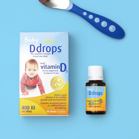 Vitamin Baby Drops D3 400IU dành cho trẻ tới 2 tuổi