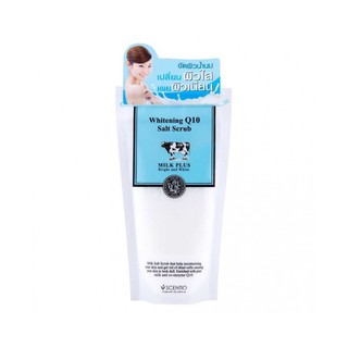 Muối tắm trắng sữa bò thái lan Milk Plus Whitening Q10 Salt Scrub 300g