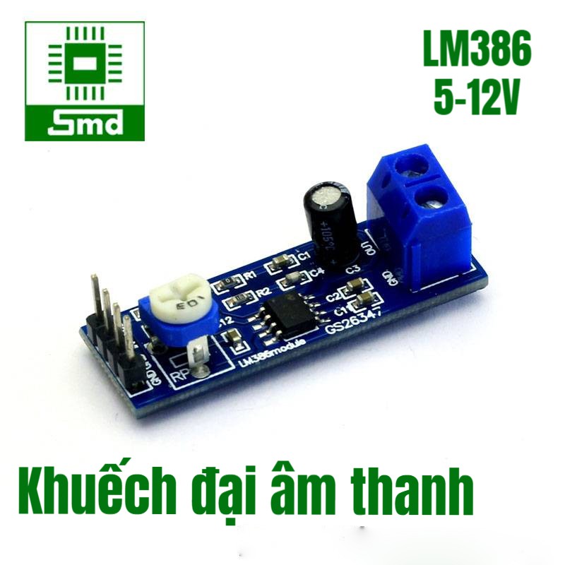 Module khuếch đại âm thanh LM386