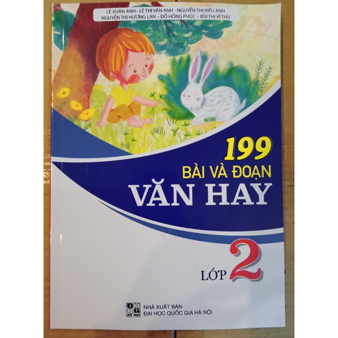 Sách - 199 Bài và đoạn văn hay Lớp 2
