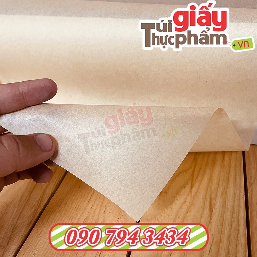 500 tờ Giấy pelure Kraft không in Gói Thời Trang , quần áo, gói hàng hóa (30x60cm - 35gsm)