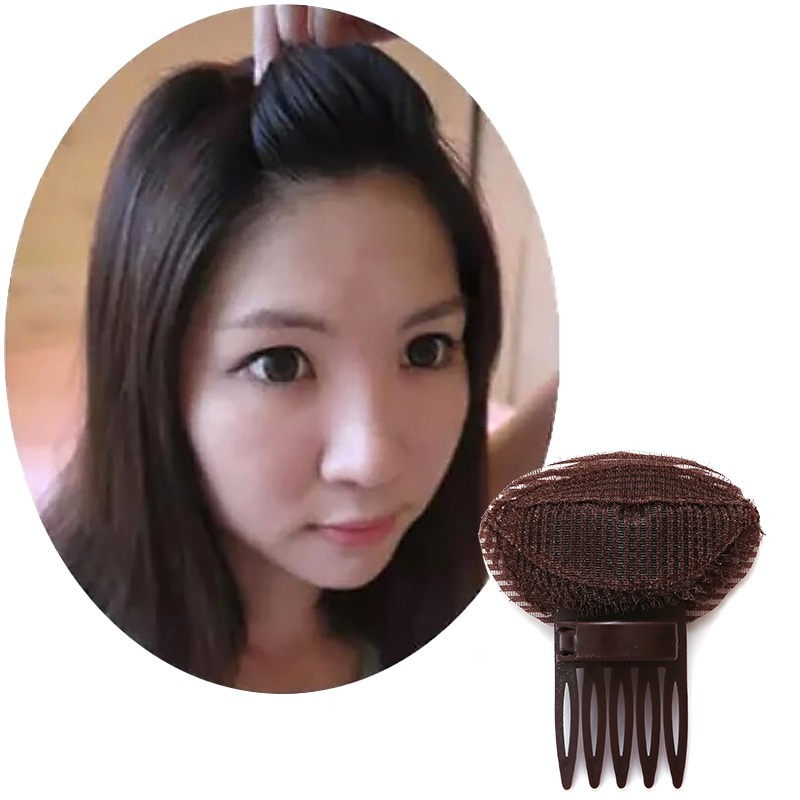 Kẹp ẩn tạo kiểu phồng cho tóc chất liệu xốp phong cách Hàn Quốc