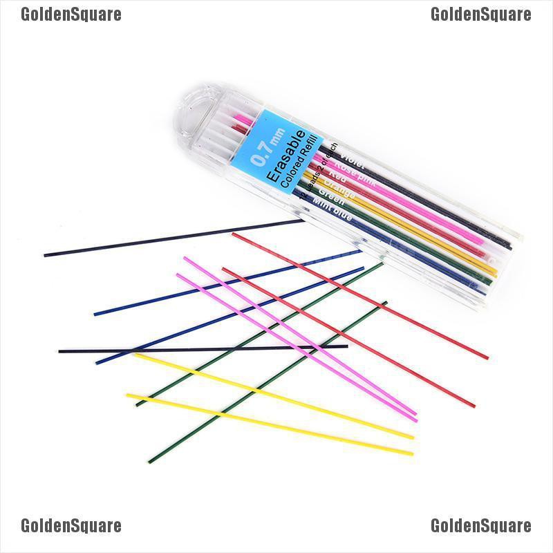 1 Hộp Ruột Bút Chì Bấm Màu 0.7mm