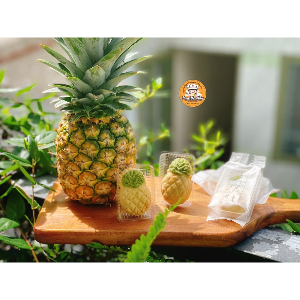 Bánh Dứa Healthy Nhân Dứa Kéo Sợi Vị Chua Ngọt Thanh Nhẹ - 𝐌𝐨𝐧 𝐇𝐞𝐚𝐥𝐭𝐡𝐲