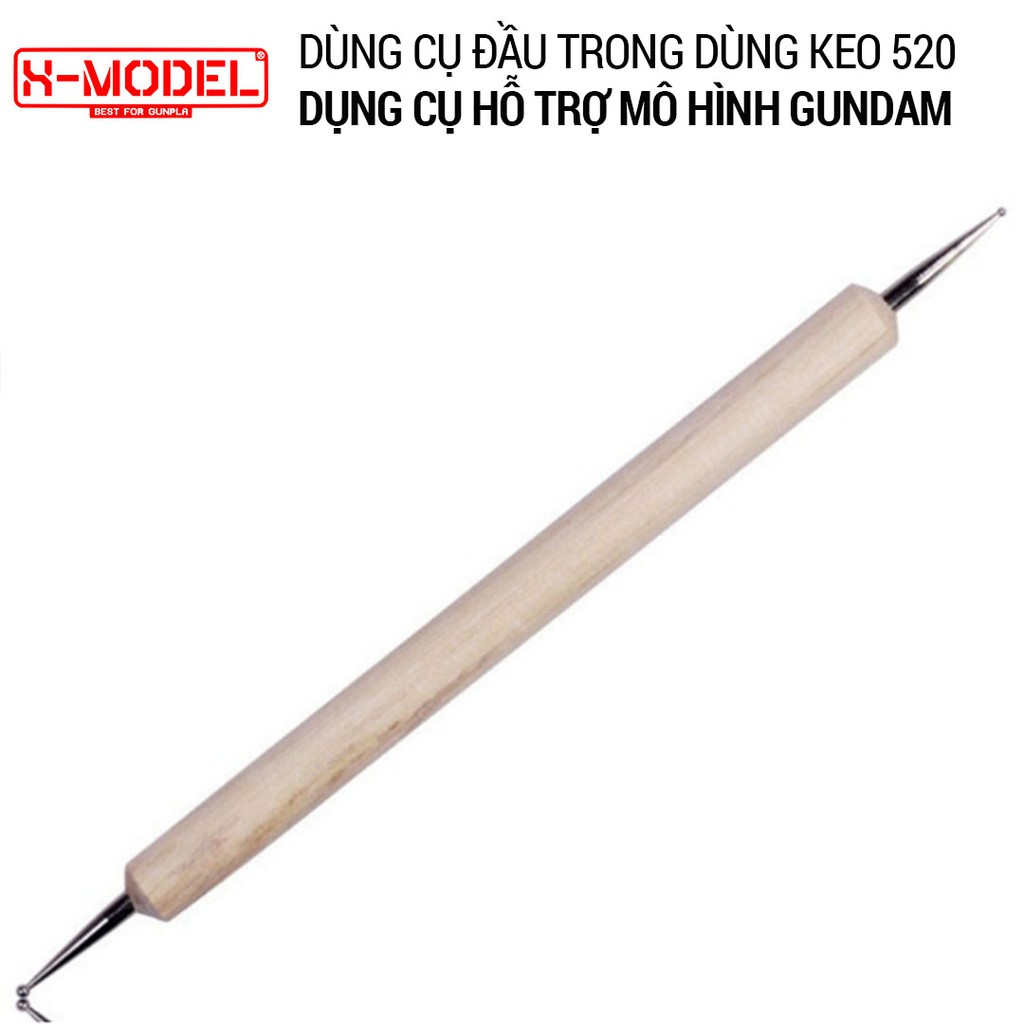 Dụng cụ đầu trong dùng keo 502, hỗ trợ dán mô hình, chi tiết nhỏ XM02 không để lại vết keo, giúp kết dính dễ dàng XMODEL