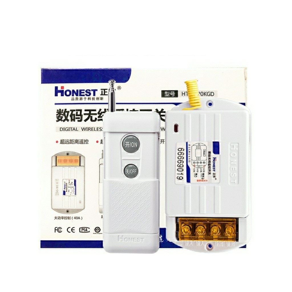 Công tắc điều khiển từ xa 1000m công suất lớn Honest HT-6220KGD