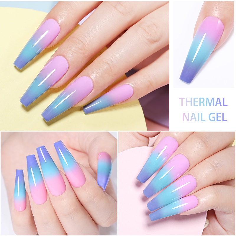 Gel sơn móng tay UR SUGAR 7ml màu sắc thay đổi theo nhiệt độ