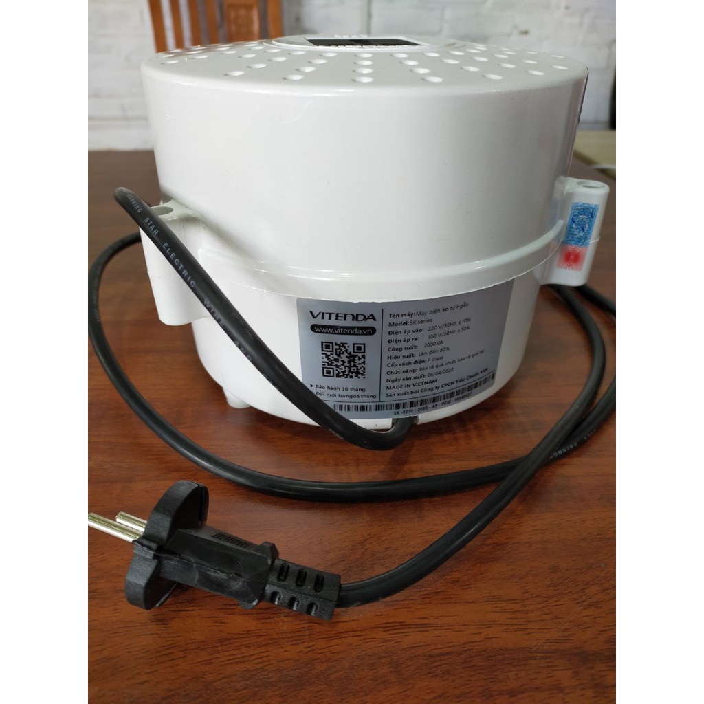 Bộ đổi nguồn 2000VA đổi điện từ 220V sang 100V, 110V