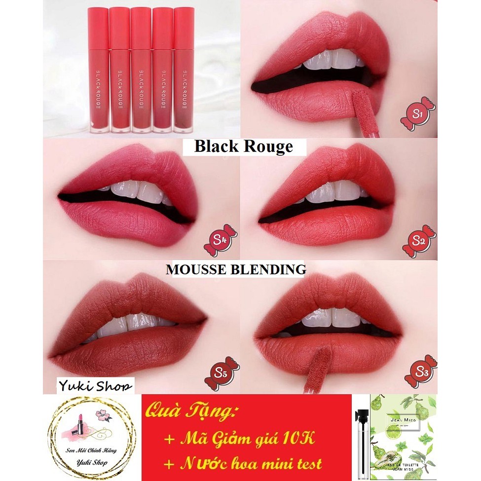 son black rouge 💋 Freeship 💋 Giảm 10K Khi Nhập [SONBR10KA] son kem hàn quốc có sẵn 5 màu S01-S05 | BigBuy360 - bigbuy360.vn