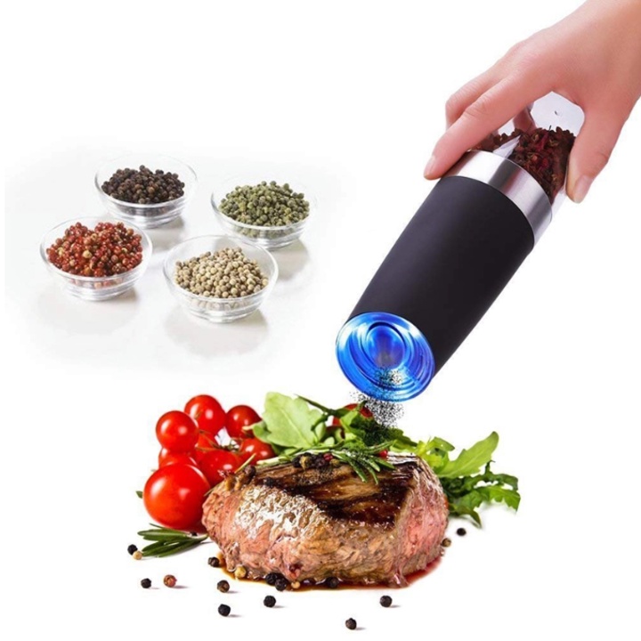 Máy xay hạt tiêu và gia vị cầm tay, dung tích 140ml,  Salt and pepper grinder