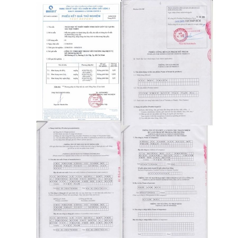 Tái tạo da sắc mộc thiên - Hỗ trợ giảm thâm mụn, nám, sẹo rỗ sau 1 liệu trình sử dụng