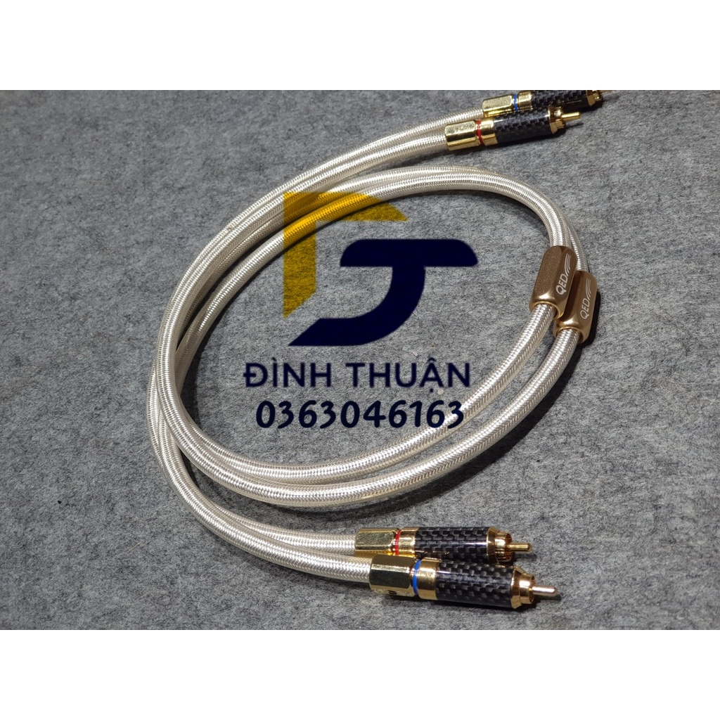 Dây av thương hiệu nổi tiếng của Anh Quốc, Dây lõi bạc, chất âm sáng dài 1m