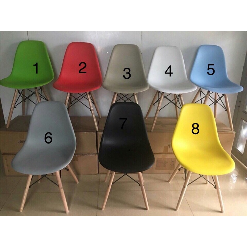 Ghế eames-Ghế cafe-Ghế học tập giá rẻ